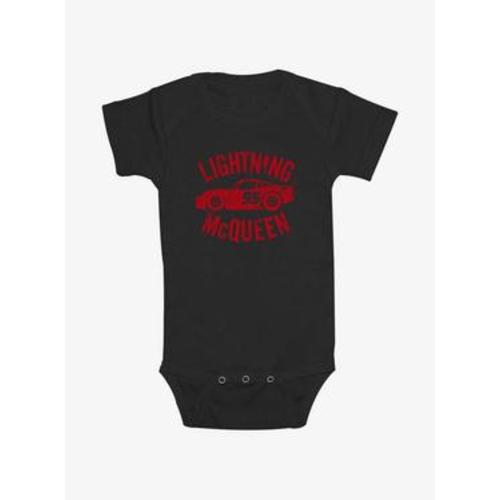 Disney Pixar Cars Lightning McQueen Race Ready Infant Bodysuit - BLACK | BoxLunch