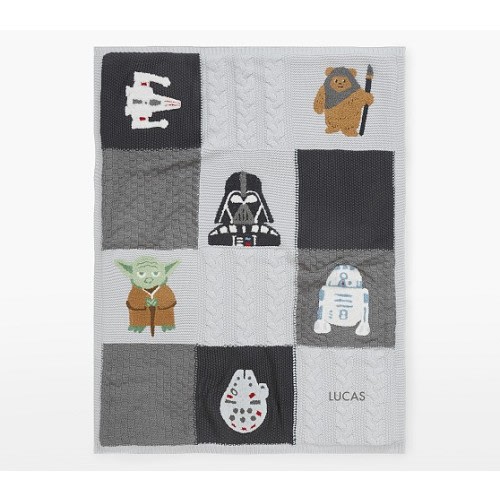 Star Wars™ Patchwork Baby Blanket | Pottery Barn Kids