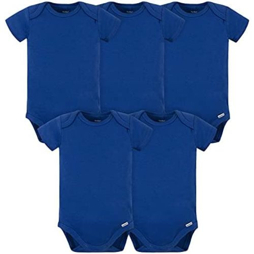 Gerber Baby 5 Pack Onesies Multi-Packs Bundle Interlock 180 Gsm