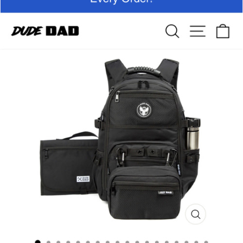 Dude Dad Diaper Bag