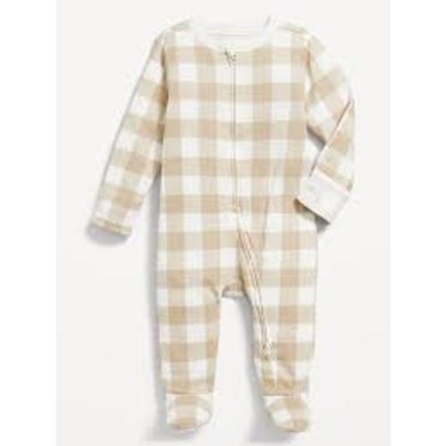 Unisex 2 Way Zip Pajama 3-6 Months