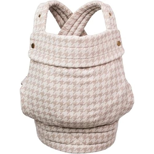 Monarch Ergonomic Baby Carrier - Premium Cotton Soft Structured Infant Carrier with Hip Healthy Design, 3 Carry Positions for Newborn to Toddler (7-35lbs), Lightweight & Breathable (Houndstooth)