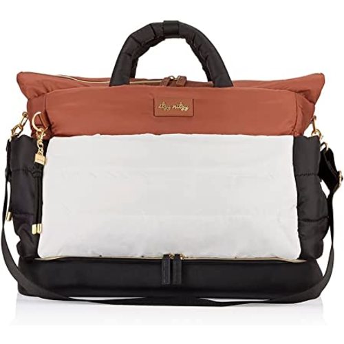 Itzy Ritzy Dream Weekender Travel Bag - Lightweight Overnight & Hospital Bag Features