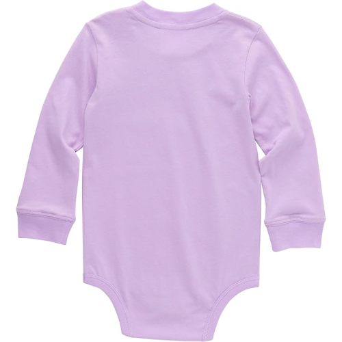 Carhartt Unisex Baby Long-Sleeve Pocket Bodysuit
