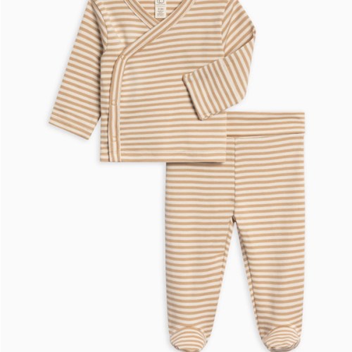 Riley 2 Piece Kimono Wrap Top and Pant Set