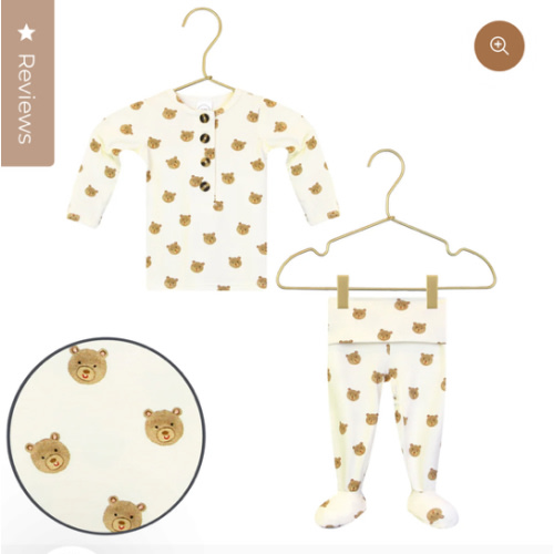 Teddy Top + Bottoms