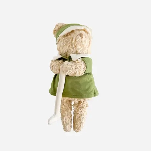 The Blueberry hill - Plush Golf Bear Doll Stuffed Toy Baby Kids Organic Teddy