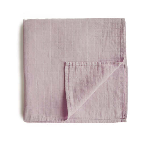 Organic Cotton Mushie Baby Muslin Swaddle Blanket