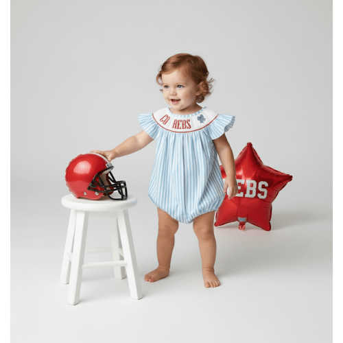 Ole Miss Bubble-Handsmocked