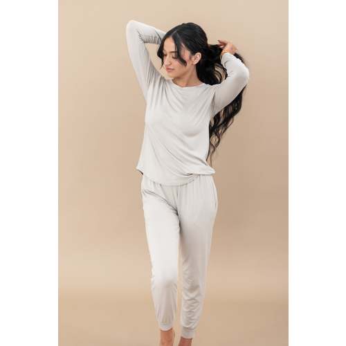Women's Jogger Pajama Set in Oat