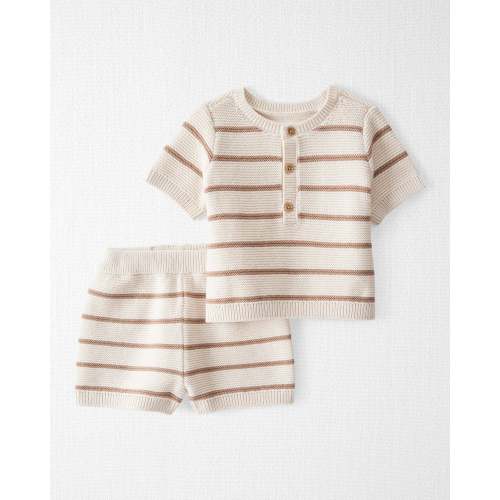 Baby 2-Piece Organic Cotton Sweater Knit Set - Little Planet | Carter's