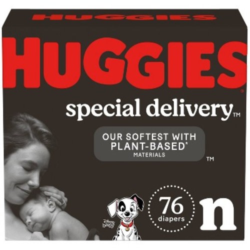 Huggies Special Delivery Hypoallergenic Baby Disposable Diapers Super Pack - Size 1 - 84ct