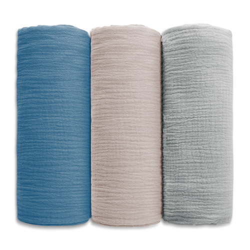 Muslin Swaddle Blankets for Baby Boy Girl,Muslin Newborn Receiving Blankets Set,Soft Breathable Muslin Baby Blanket,Baby Swaddle Blankets 3 Pack