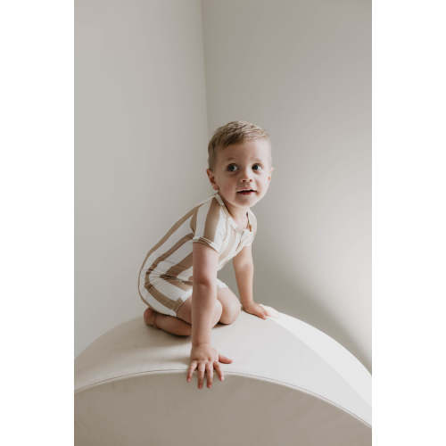 Shortie Bamboo Zip | Kal Stripe