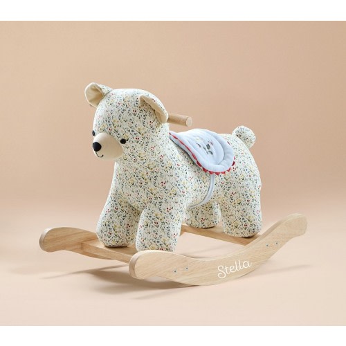 Riley Sheehey Bear Plush Nursery Rocker