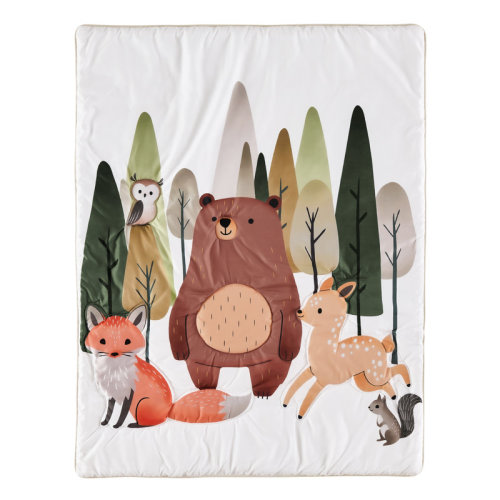 Sweet Jojo Designs Woodland Animal Pals 3 Piece Crib Bedding Set by Sweet Jojo Designs | Wayfair