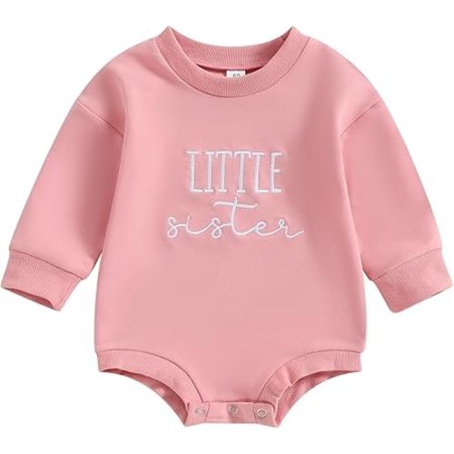 Big Brother Little Brother Matching Outfits Toddler Baby Boy Crewneck Sweatshirt Pullover Shirt Fall Clothes