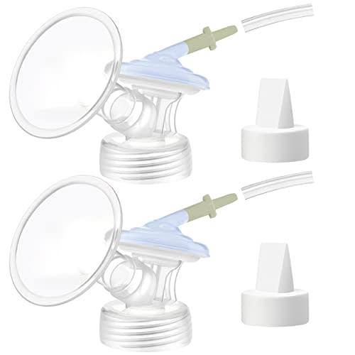 Maymom Pump Parts (15mm) Compatible with Zomee Z1, Zomee Z2, BabyBuddha Double Electric Breastpump; Replacement Accessories to Zomee Pump Parts, BabyBuddha Pumps Parts