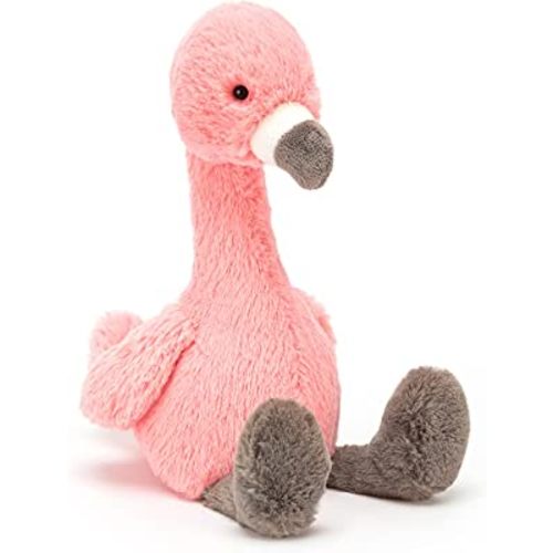 Jellycat Bashful Flamingo Stuffed Animal, Medium 12 inches | Bird Plush Toy | Classic Children's Gift