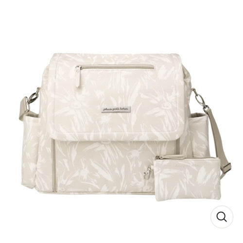 Boxy Backpack Deluxe in Linen Blossoms