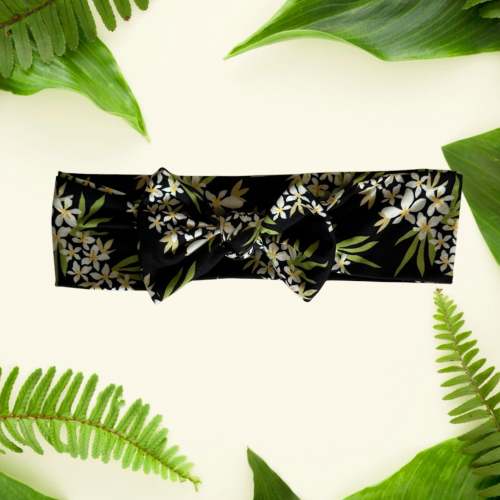 Lei Hiwa Black Headband