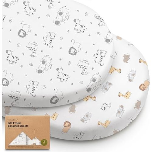 2-Pack Baby Bassinet Sheets