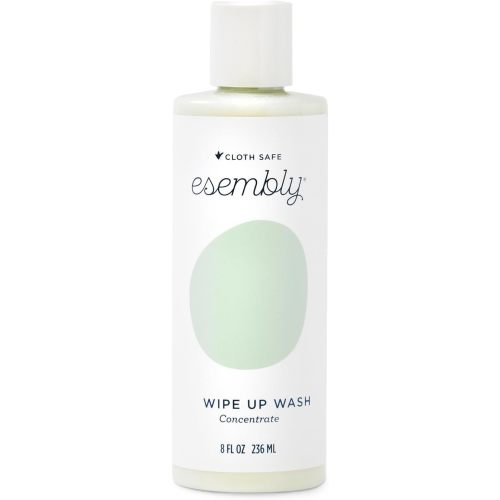 Esembly Wipe Up Wash Refill, Organic No-Rinse Foaming Wipes Solution, Natural Baby Wipe Solution for Reusable Wipes, Concentrate Refill Only, 8oz Bottle