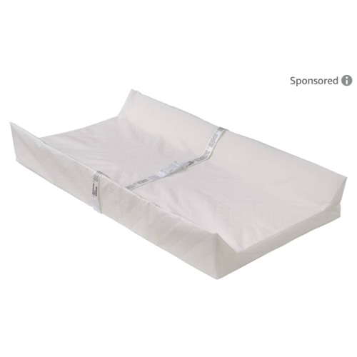 Delta Children Foam Contoured Changing Pad with Waterproof Cover