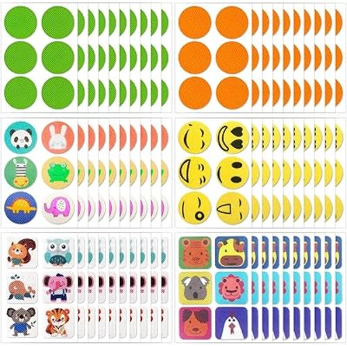 360 Pcs Mosquito Repellent Stickers, Deet-Free Mosquito Patches for Kids Babies Adults for Indoor Outdoor Traveling Camping Sleeping