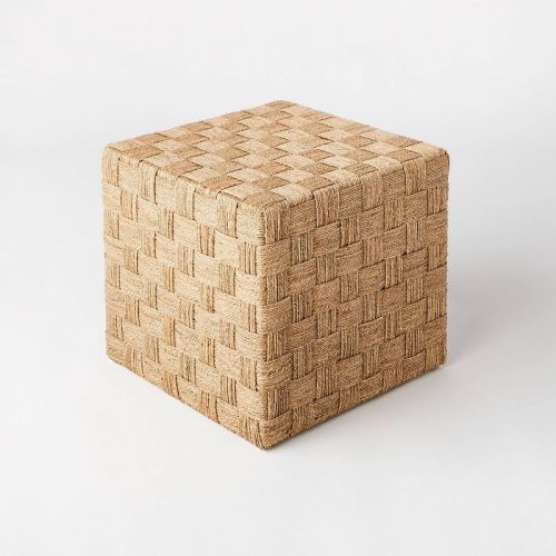 Lynwood Checkerboard Woven Cube - Threshold™ Designed With Studio Mcgee