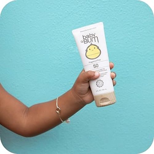 Sun Bum Baby Bum Spf 50 Sunscreen Face Stick and Lotion Mineral Uva/uvb Face and Body Protection for Sensitive Skin Fragrance Free Travel Size