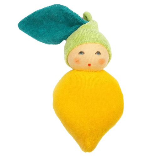 Nanchen Organic Lemon Baby Rattle Doll