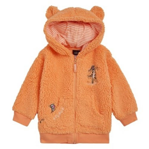 Disney Winnie the Pooh Mickey Mouse Tigger Pluto Zip Up Hoodie Newborn to Little Kid, Color: Orange / tigger, Size: 0-3 months