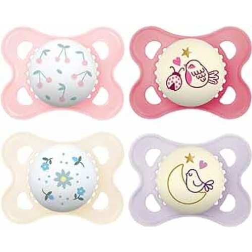 Original + Night 4-Pack, 0-6M, Girl