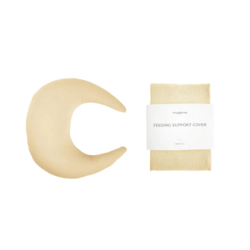 Feeding Pillow + Organic Cover Set | Honey