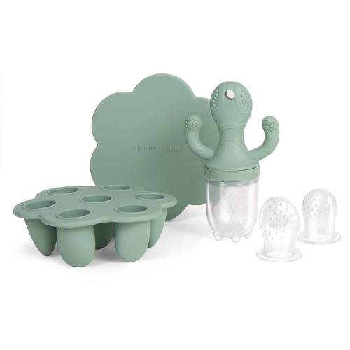 Little Twig Silicone Freezable Teething & Feeding Set