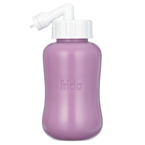 Frida Mom Upside Down Peri Bottle for Cleansing after Birth, + Travel Bag, 1 Ct