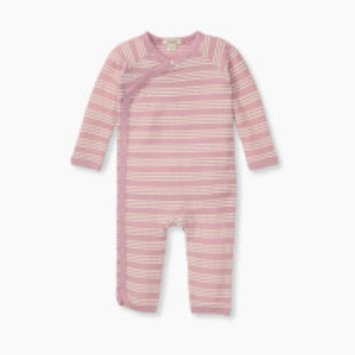 Burt's Bees Baby Raised Stripe Jumpsuit - Rose Stripe, 6-9 M