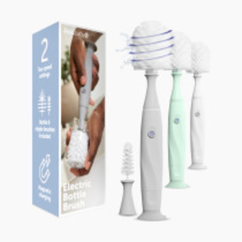 Jool Baby Electric Bottle Brush Cleaner - Gray