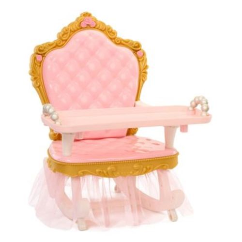 BABY Born Princess 2-in-1 Rocking Chair with Feeding Tray,14-17" Baby Doll Accessory: Fits 17" Dolls, Fine Motor Skills