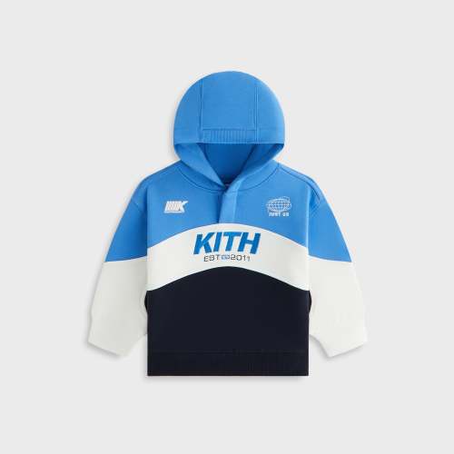 Kith Baby Paneled Nelson Hoodie - Marina