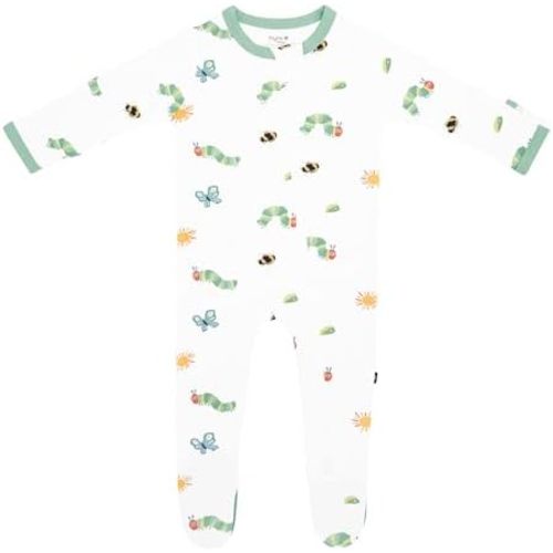 Zippered Footie with The Very Hungry Caterpillar and Friends by Kyte Baby