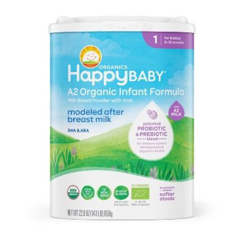 Happy Baby Organic Infant Formula Powder A2 - 22.9 oz