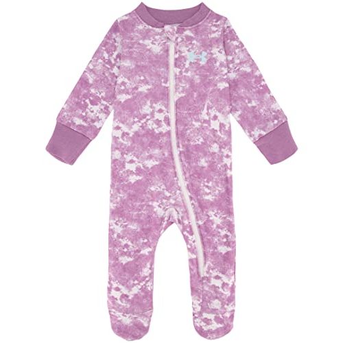 Under Armour baby-girls Coverall Footie, Zip-up Closure, Logo & Printed Designs