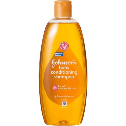 Johnson's Gentle Tear-Free Conditioning Baby Shampoo & Cleansing Wash 500mL