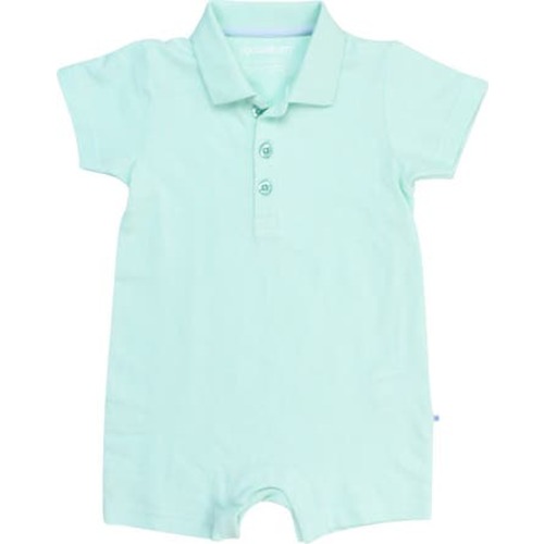 Baby Boys Pique Polo Romper, 6-12M