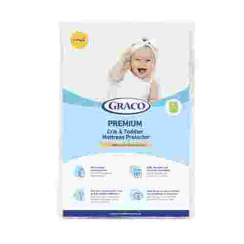 Graco Premium Waterproof Crib and Toddler Mattress Protector, 1 Pack