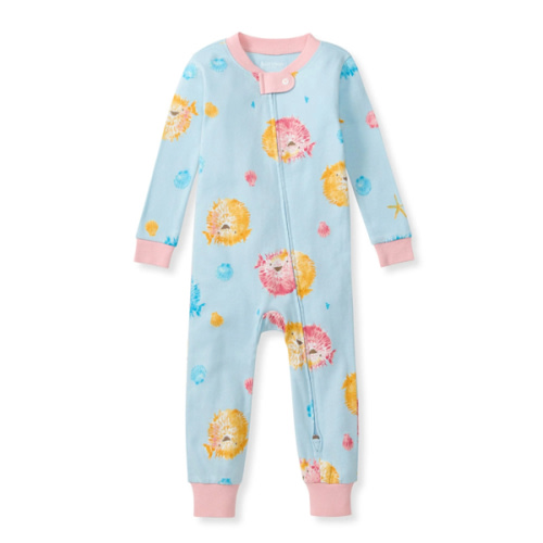 Puffer Fish Organic Cotton Sleeper – Burt's Bees Baby