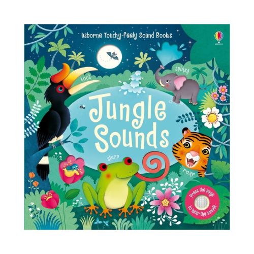 Jungle Sounds - (Sound Books) by Sam Taplin (Board Book)