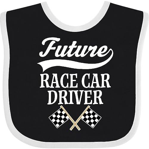 inktastic Future Race Car Driver Racing Baby Bib